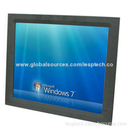 Fanless Industrial Embedded Panel PC, 19 inch LCD, C1037U CPU/2GB/320GB/6COM/4USB, all in one design